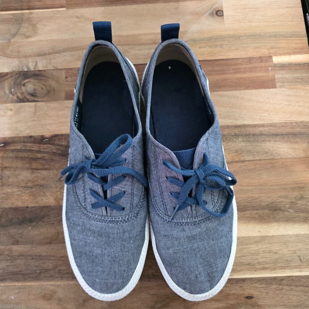 Sperry - Blue Canvas deck shoes - Women's - size 10